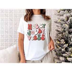 Holly Jolly Vibes Tee Shirt